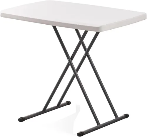 Miniatura 12 de Mesa plegable de plástico, bandeja de TV para laptop, mesa de aperitivos portátil de altura ajustable duradera para uso doméstico, picnic, fiesta