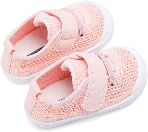Miniatura 96 de BMCiTYBM Zapatos de bebé para niños pequeños, zapatillas de malla transpirable antideslizantes