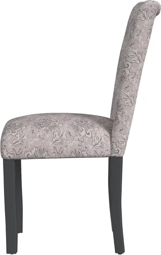 Miniatura 6 de HomePop Parsons - Silla de comedor, color gris (juego de 2)