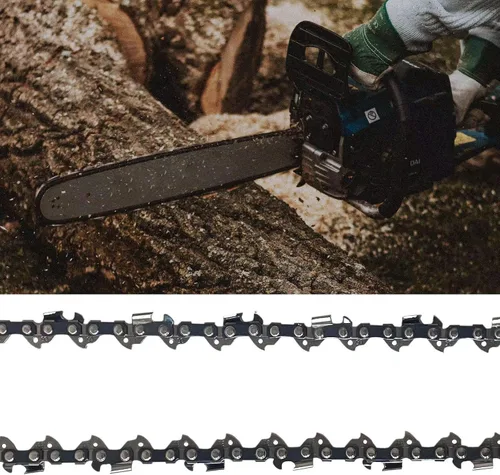 Miniatura 7 de 2 cadenas de motosierra de 14 pulgadas para motosierra SKIL CS4555-10, cadena de repuesto de 14 pulgadas para motosierra Kobalt KCS 4040-06 40v