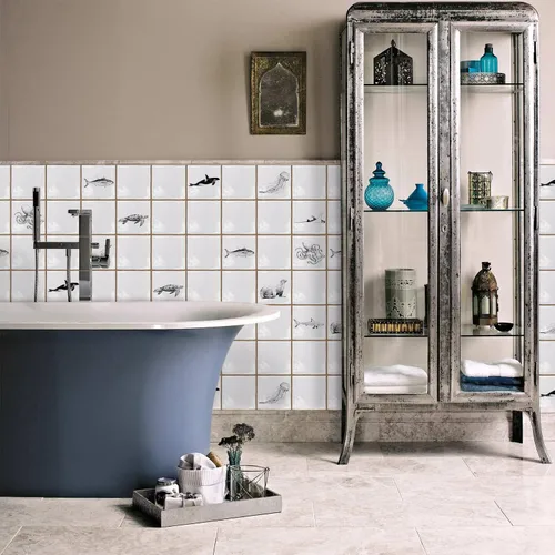 Miniatura 36 de Alwayspon Vinilo adhesivo efecto piedra, pegatinas para azulejos de pared autoadhesivas, protector antisalpicaduras para cocina y baño, T026