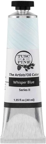 Miniatura 210 de Tusc & Pine Pintura al óleo Artist – Alizarin Crimson, 1.4 fl oz, sin amarilleo, consistencia rica y cremosa, carga máxima de pigmento, pinturas al