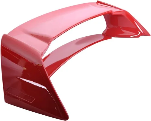 Miniatura 13 de Alerón de cajuela prepintado compatible con Honda Civic Sedán 2006-2011, ABS pintado negro brillante. Alerón de ala para cajuela trasera disponible