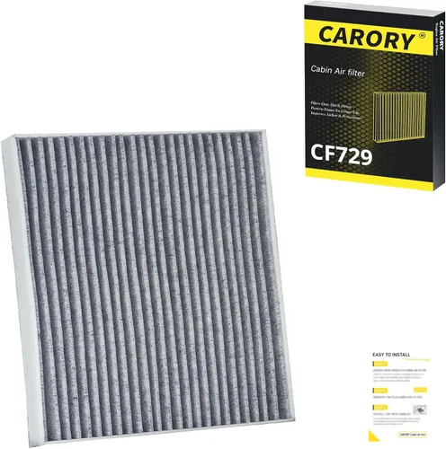 Miniatura 27 de Filtro de aire de cabina con carbón activado para Honda 2017-2025 CR-V, Civic 2016-2025, Fit 2009-2020, HR-V 2016-2025, Odyssey 2018-2025, Insight