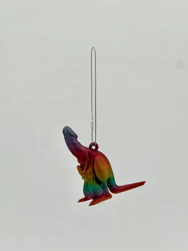 Miniatura 4 de Kangaroo-Cock Penis Bachelorette Party Gift Funny Prank 3D Printed (3" Dick-Oration Ornament)
