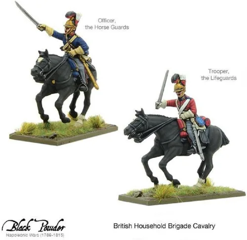 Miniatura 4 de Warlord Games Wargames Delivered Black Powder Brigada Casa Británica Figuras de Caballería 18th & 19th Century Military Wargaming Plastic Model Kit