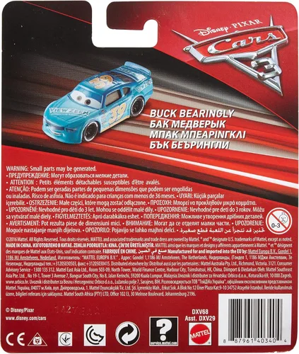 Miniatura 6 de Disney/Pixar Cars Pixar 3 Buck Bearingly (View Zeen) Vehículo moldeado a presión