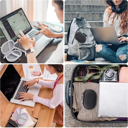 Miniatura 8 de co2CREA Funda rígida de repuesto para Logitech Pebble M350 / M350s / M355 / i345 / i345 ratón inalámbrico Bluetooth