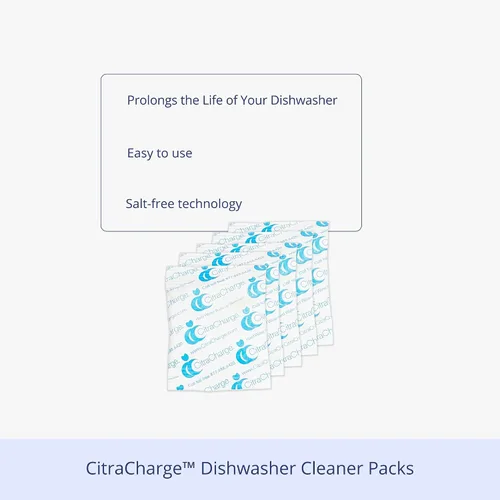 Miniatura 4 de NuvoH2O CitraCharge - Paquetes de limpiadores para lavavajillas: elimina la cal, las manchas de agua dura y los depósitos de calcio, fórmula cítrica