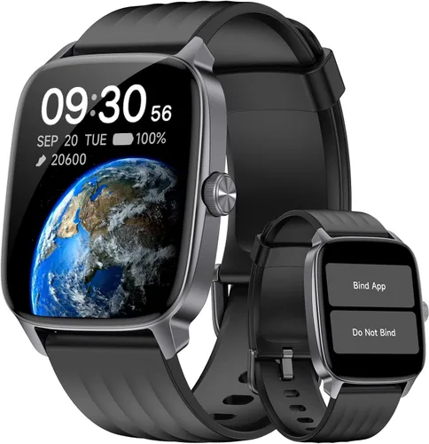 Reloj podómetro, no requiere aplicación/teléfono, pantalla de 1.85 pulgadas, reloj de seguimiento de actividad física con podómetro, contador de