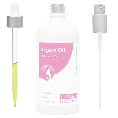Miniatura 15 de Fatima's Garden Aceite de argán & Oud - Lujosa crema hidratante para la piel, 3.4 fl oz