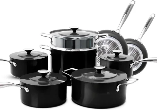 Miniatura 13 de Nuwave Lux - Colección de utensilios de cocina premium de 13 piezas, cerámica azul Duralon G11 de próxima generación, antiadherente, ultra duradero