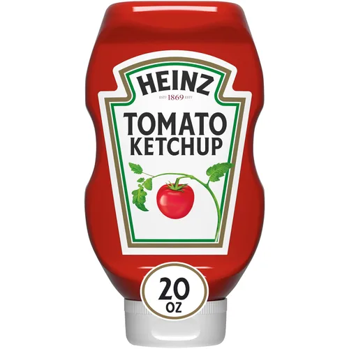Miniatura 30 de Heinz Ketchup Forever - Botella invertida completa (20 onzas, paquete de 12)