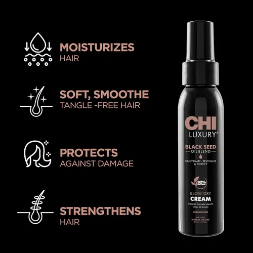 Miniatura 2 de CHI Crema seca de aceite de semilla negra de lujo, 6 onzas líquidas