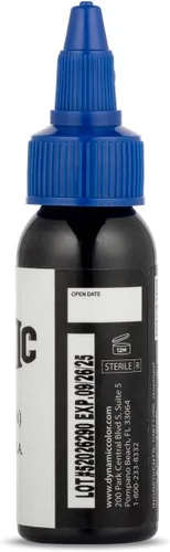 Miniatura 2 de Dynamic Color Co Botella de tinta negra triple 1oz Sterilized and lot-numbered for full traceability; established American brand trusted by