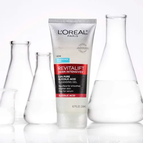 Miniatura 5 de L'Oreal Paris Revitalift - Gel limpiador iluminador con ácido glicólico puro al 3,5% con ácido salicílico, 6,7 onzas líquidas