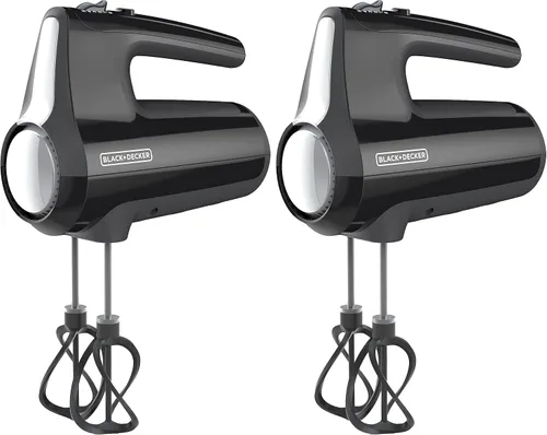 Miniatura 10 de BLACK+DECKER Mezclador manual MX610B, 5 velocidades Negro
