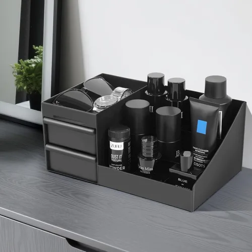 Miniatura 7 de Organizador de colonia para hombre, organizadores de baño, organizador para hombres, soporte para colonia, bandeja de perfume, soporte de perfume