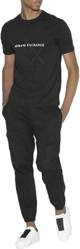 Miniatura 4 de AX ARMANI EXCHANGE Camiseta con logotipo de cuello redondo para hombre