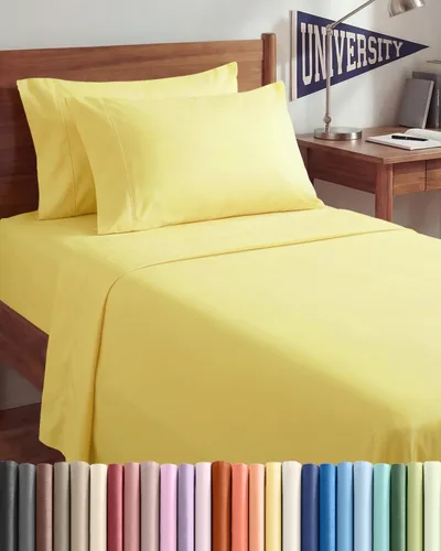 Miniatura 114 de Juego de sábanas Queen de 6 piezas, sábanas tamaño Queen, ropa de cama suave de lujo de hotel, refrescante, cómoda y transpirable, 1 encimera, 1 26