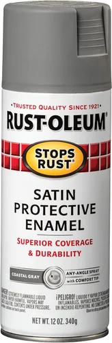 Miniatura 146 de Rust-Oleum 285092 - Pintura en aerosol para prevención del óxido, 12 onzas, transparente satinado Satinado claro