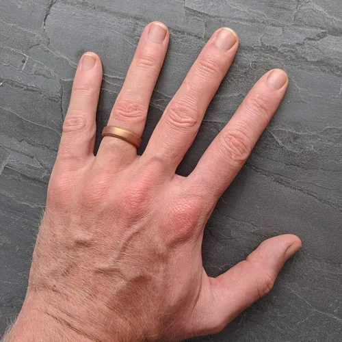 Miniatura 35 de Knot Theory - Anillo de boda de silicón para hombres y mujeres Anillos de goma finos de calidad superior con gran estilo, comodidad; son ideales