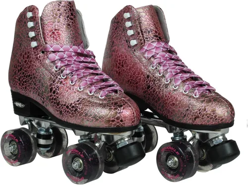 Miniatura 4 de Epic Skates Sparkle - Patines cuádruples de caña alta