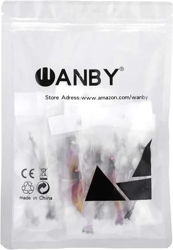Miniatura 2 de Señuelos de pesca para camarones de silicona artificial, set de cebo suave luminoso Swimbait Señuelo de pesca con ganchos, aparejos de pesca de agua
