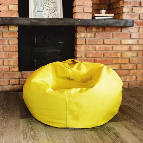 Miniatura 11 de Big Joe Silla Puf Clásica para Dormitorio de Niños y Rincón de Lectura, Azul Marino Fácil de Limpiar, Mezcla Duradera de Nylon y Poliéster, 2 Pies