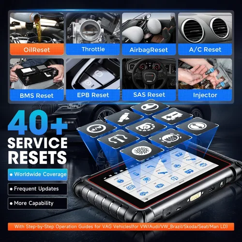 Miniatura 6 de Autel Escáner MaxiPRO MP900-BT: 2026 MP900BT Igual que MS906 PRO MS906 MAX con OE C0ding, 3000+ prueba activa, reinicio de 40+, herramienta