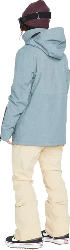 Miniatura 5 de Volcom Sherwin - Chaqueta de invierno con capucha aislada para snowboard y esquí para mujer