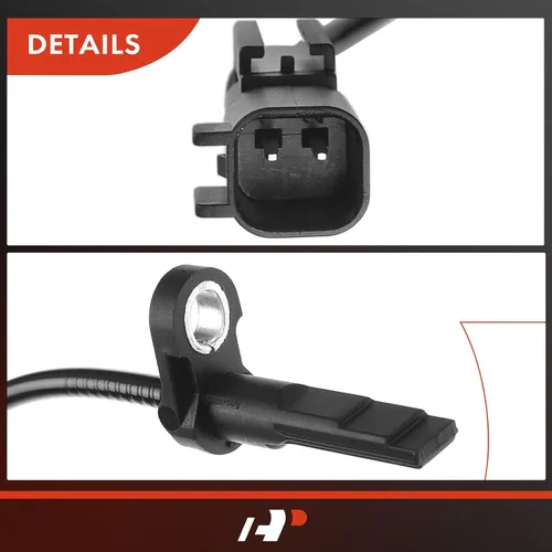 Miniatura 7 de A-Premium Sensor de velocidad de rueda ABS compatible con modelos Ford, Mustang 2015-2016/2018-2020, lados traseros del conductor y del pasajero