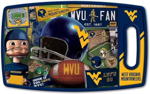 Miniatura 45 de YouTheFan NCAA Retro Series Tabla de cortar