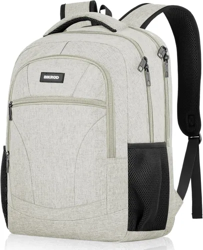 BIKROD Mochila para niños y hombres, mochila escolar para adolescentes y niñas, mochila ligera e informal para la escuela secundaria, mochila de