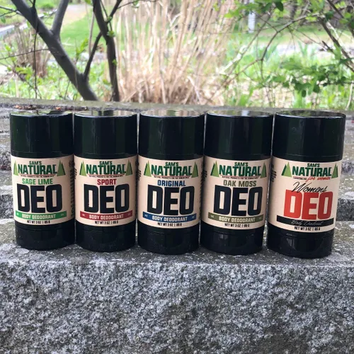Miniatura 3 de Sam's Natural Desodorante – Sage Lime – Regalos navideños – Regalos para hombres – Sin aluminio – Sin ftalatos, parabenos, sulfatos o colorantes