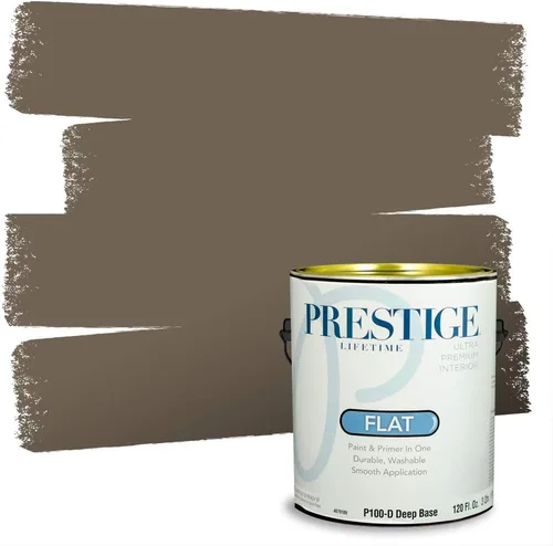Miniatura 265 de Prestige Paints - 2 en 1, pintura base y pintura de exterior, P500-N-SW7020 SW6991-PCM