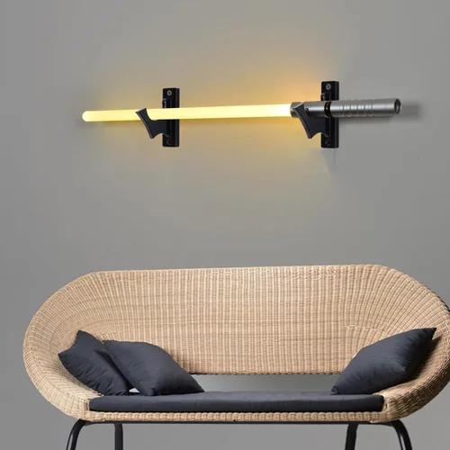 Miniatura 2 de Soporte para sables de luz - Soporte de pared para sable de luz, soporte de sable de luz acrílico, soporte para sable de luz, soporte para sable