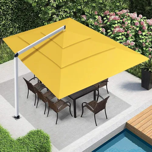 Miniatura 85 de EliteShade USA Sombrilla de Mercado de 10 Años Sin Decoloración de 9 Pies 3 Niveles Sombrilla de Patio Sombrilla de Mesa para Exteriores con Beige