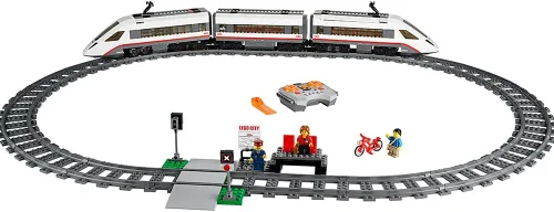 LEGO City 60051 Tren de Ferrocarril de pasajeros de alta velocidad Juguete