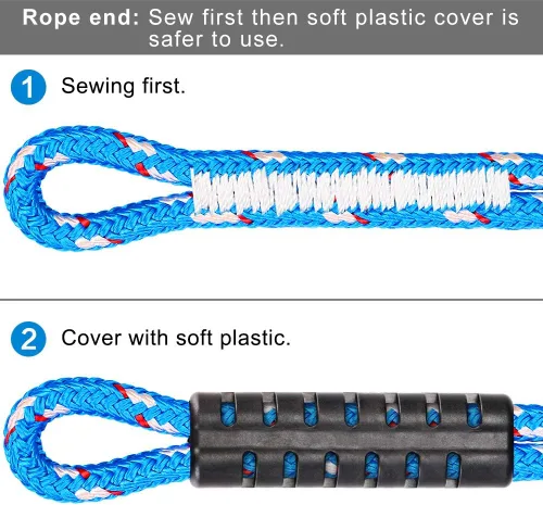 Miniatura 4 de BeneLabel Conector rápido de la cuerda de remolque para la tubería con el conector del acero inoxidable, conector remolcable del deporte acuático