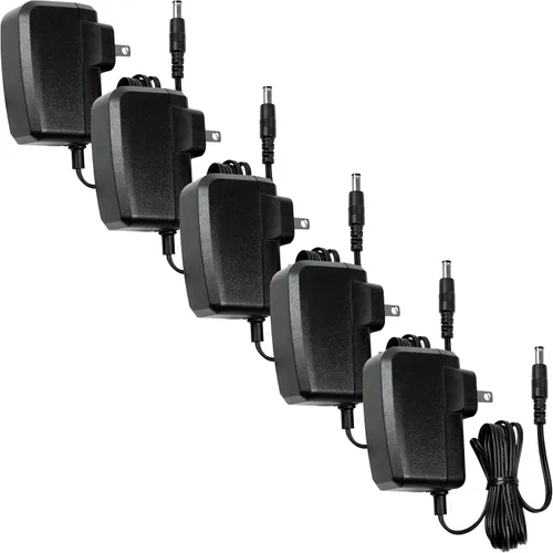 JC TECH(UL-Listed) 12V 1 AMP Adaptador de alimentación LED 110V AC a 12V DC transformador adaptador de alimentación de iluminación para luces de