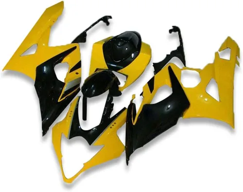 Miniatura 23 de Carenado de carrocería negro brillante de plástico apto para Suzuki 2005 2006 GSXR 1000 inyección ABS nuevo Aftermarket Kit Kit GSXR-1000 05 06 01