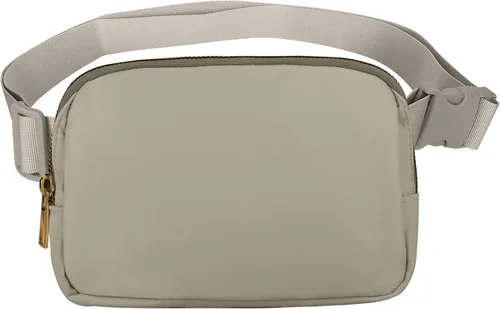 Miniatura 40 de VOROLO Riñonera para mujeres y hombres, bolsa cruzada, bolsa de cinturón con correa ajustable, Rosa, 5,6 pulg.