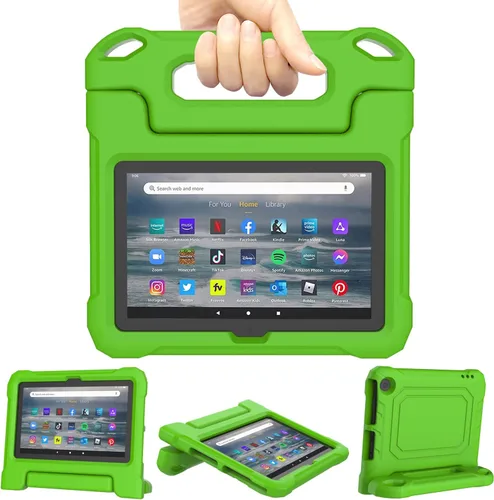 Miniatura 16 de Funda para tablet Amazon Fire 7 para niños (12ª generación, versión 2022), ligera, a prueba de golpes, apta para niños, funda para tablet Fire 7