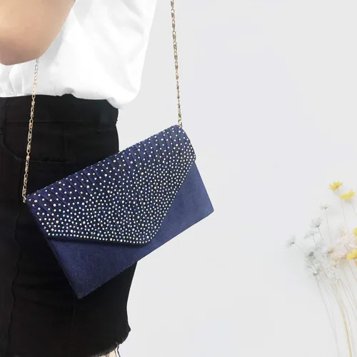 Miniatura 7 de Groupcow Nuevos bolsos de noche para mujer, bolso de boda