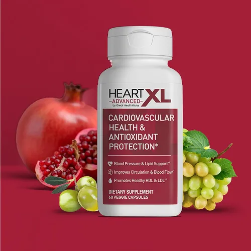 Miniatura 5 de HeartXL Advanced - Suplemento para la salud del corazón - Tres extractos antioxidantes mediterráneos clínicamente estudiados - Apoya la presión