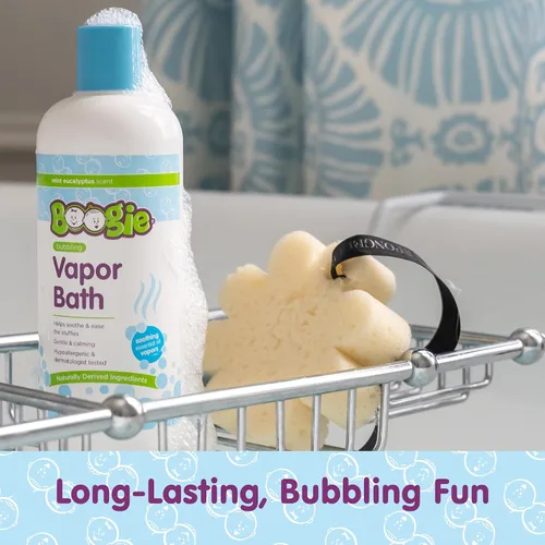 Miniatura 3 de Boogie Baño de vapor burbujeante para niños, 18 onzas líquidas, baño de burbujas suave y relajante para niños, fabricado con aceites esenciales