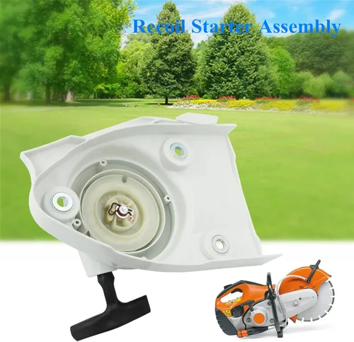 Miniatura 2 de Conjunto de arranque de retroceso 4238 190 0300 para sierra de hormigón Stihl TS410 TS420 TS480i TS500i Pull Start, sustituye a 4238 190 0404