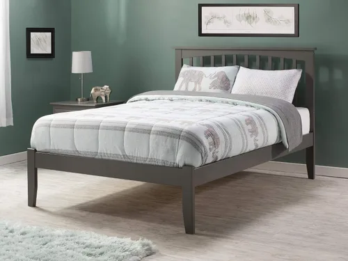 Miniatura 13 de AFI, Mission Queen - Cama plataforma color espresso