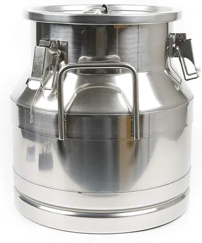 Miniatura 4 de Latas de leche de 20L/5.25 galones-Barriles de transporte de leche de acero inoxidable, cubo de leche, jarra de aceite, barril de vino, barriles